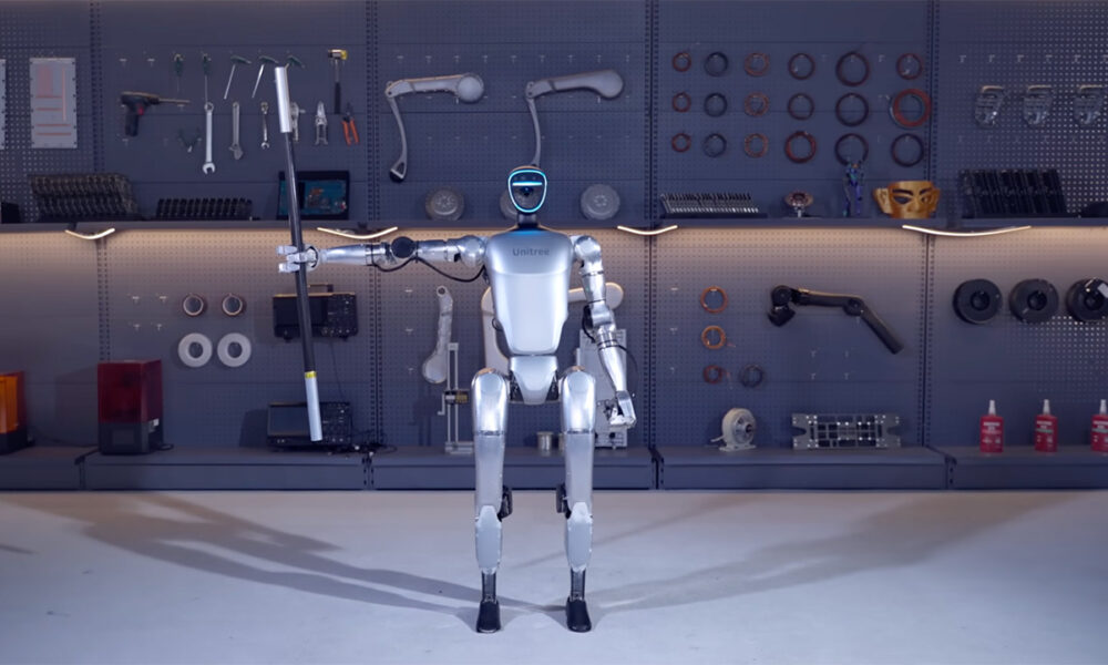 The Unitree G1 humanoid robot