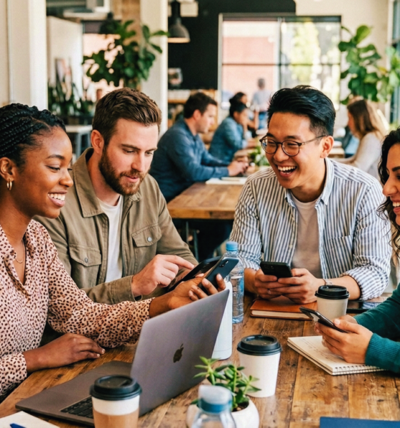 Group of people using Toodl Timer